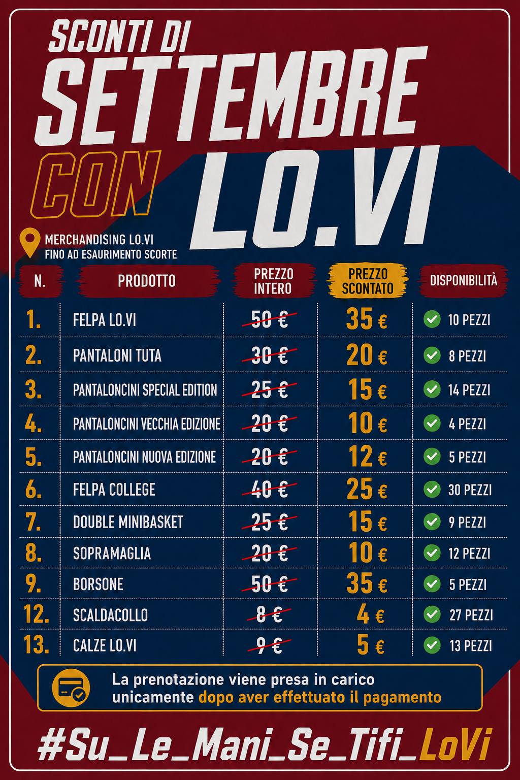 SETTEMBRE CON LO.VI… CONVIENE!